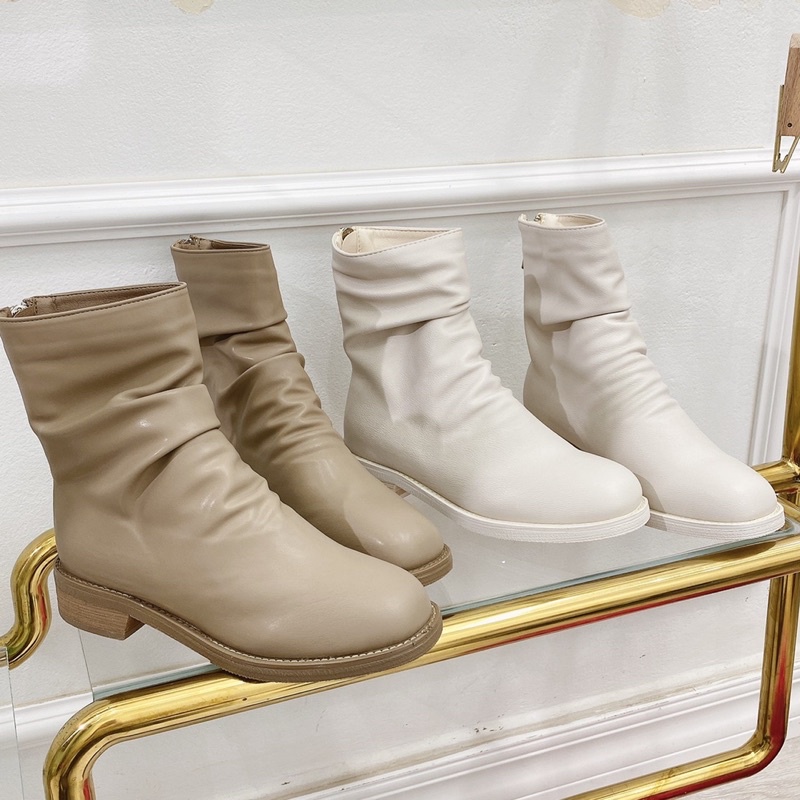 Bốt boot nhăn lót lông fullbox hàng quảng châu cao cấp