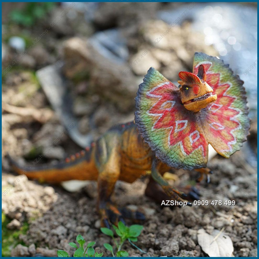 Mô Hình Khủng Long Dilophosaurus Giương Mào Hù Dọa - 7749.3