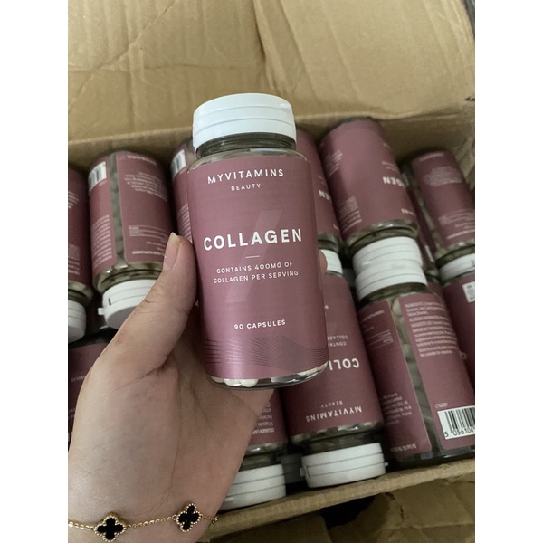 Viên uống Collagen thuỷ phân Myvitamins Pháp - Hộp 90 viên