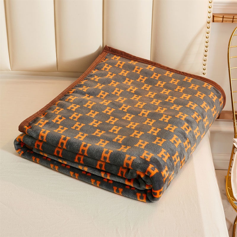 Chăn Vải Flannel Mềm Mại Giữ Ấm Mùa Đông Dùng Khi Đi Du Lịch