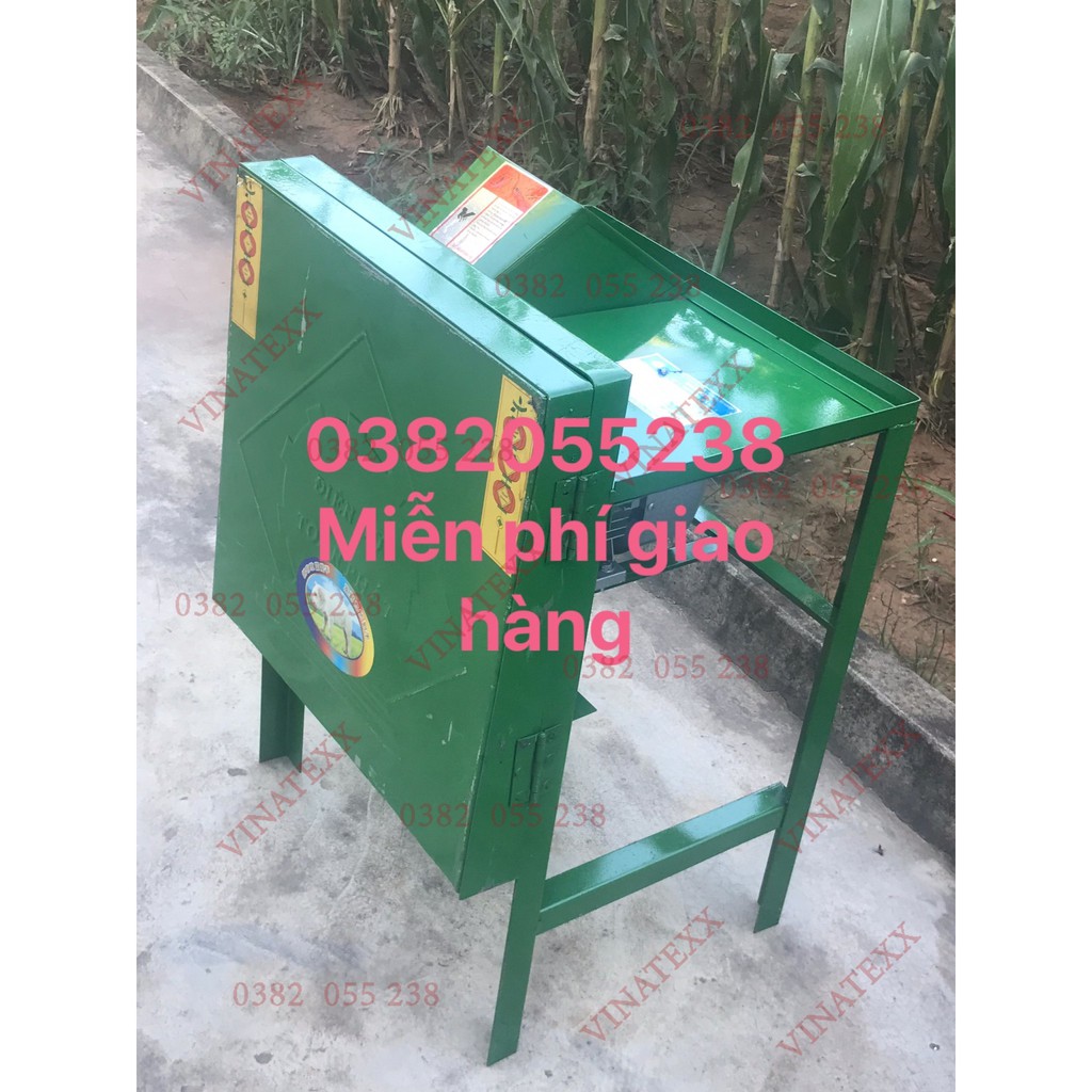 Khuyến Mãi Máy Băm Cỏ Voi Cho Trâu Bò, Máy Thái Chuối 1,5KW Khung Thép FREE SHIP