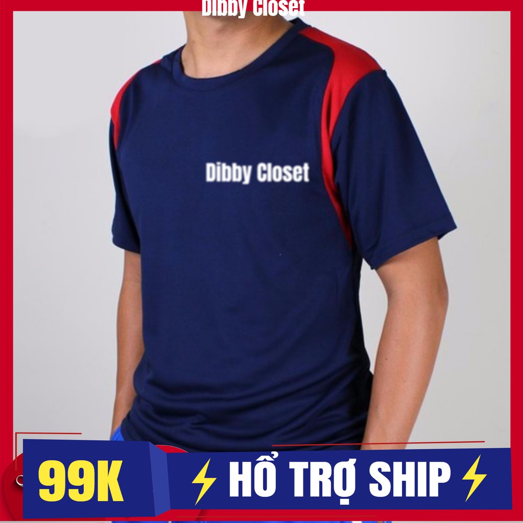 Áo thun nam thể thao vải thun thoáng khí phối vai free size dưới 70kg [ GIAO NGẪU NHIÊN MÀU ] SIÊU SALE !! SIÊU SALE !! | BigBuy360 - bigbuy360.vn