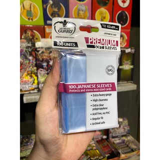 Bọc bài Ultimate Guard Yugioh SIZE Premiun Soft Sleeves - Trong suốt - 100 cái