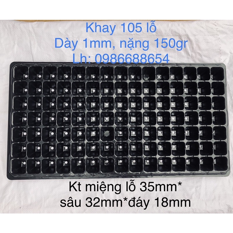 Khay ươm, vỉ ươm hạt hàng dày dặn ( hàng loại 1)