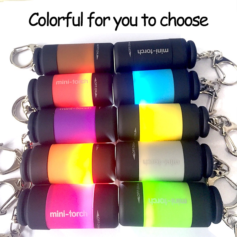 Đèn Pin LED mini Siêu Sáng Sạc USB Bỏ Túi Chống Nước Tiện Dụng