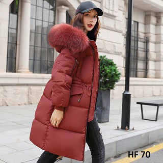 Hot ! Hot !!  Áo khoác phao nữ dáng dài siêu ấm, sang chảnh dành cho phái đẹp.