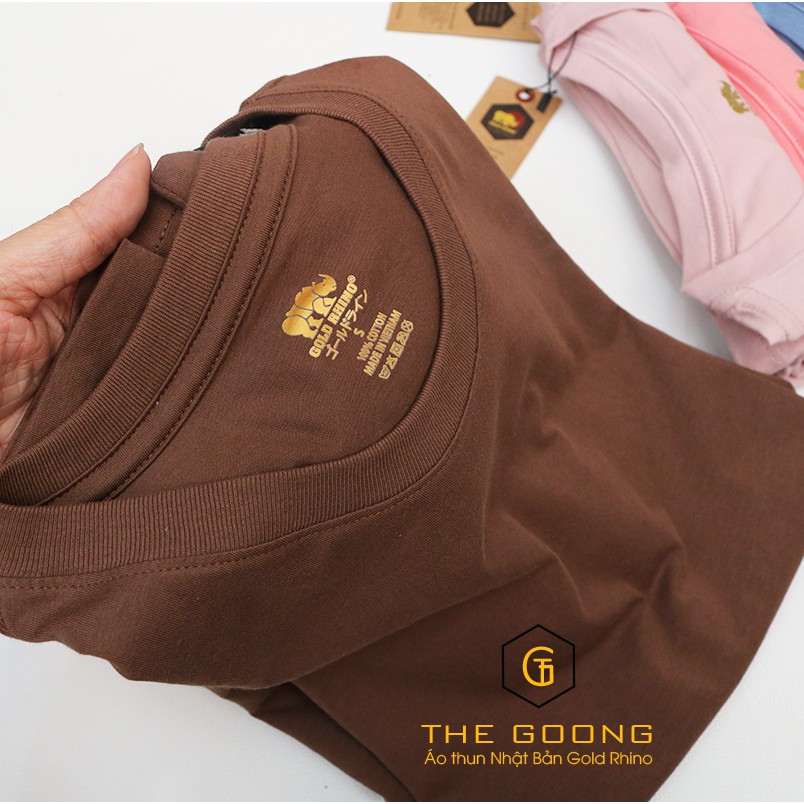 ÁO THUN NAM TRƠN NÂU 100% COTTON - THOÁNG MÁT - KHÁNG KHUẨN | BigBuy360 - bigbuy360.vn