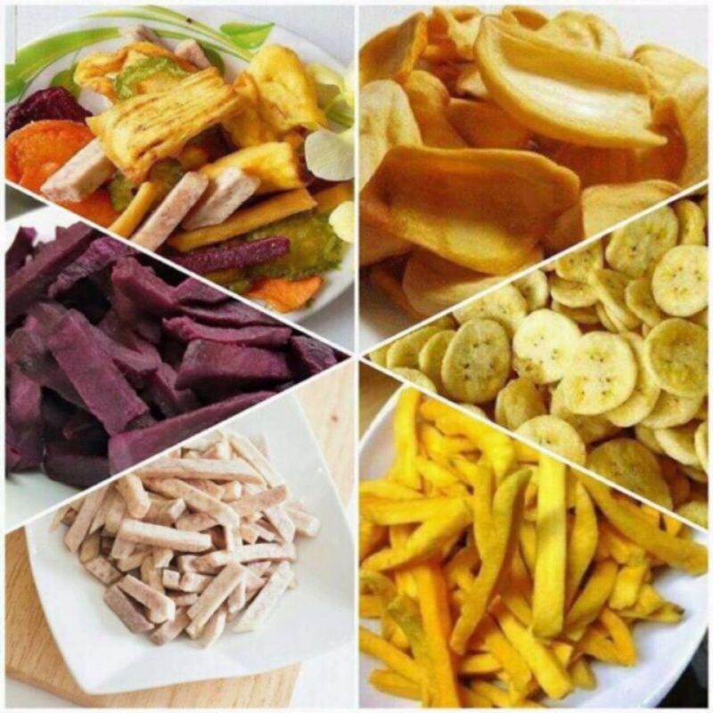 Gói 500G Thập Cẩm Sấy Huynh Đệ Tề Hùng