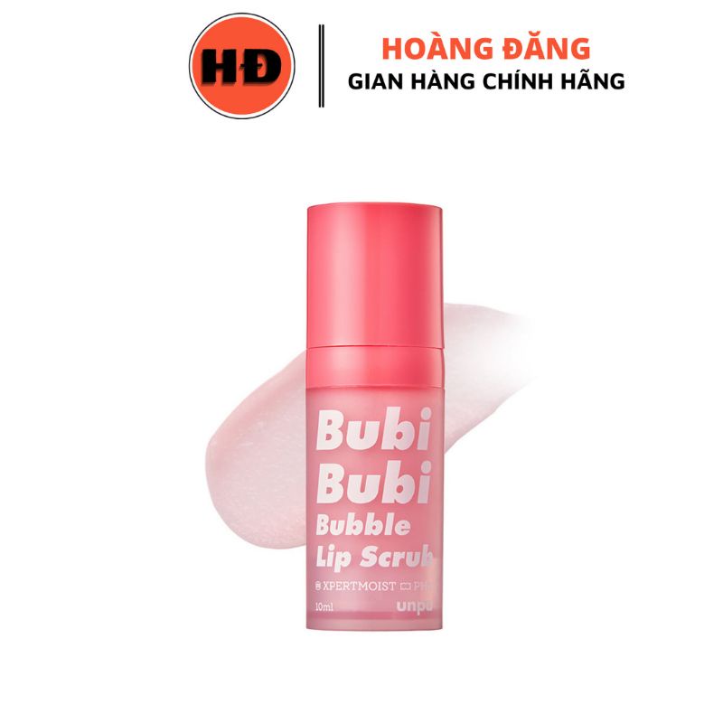 Tẩy Tế Bào Chết Môi Unpa Bubi Bubi Lip Dạng Sủi Bọt