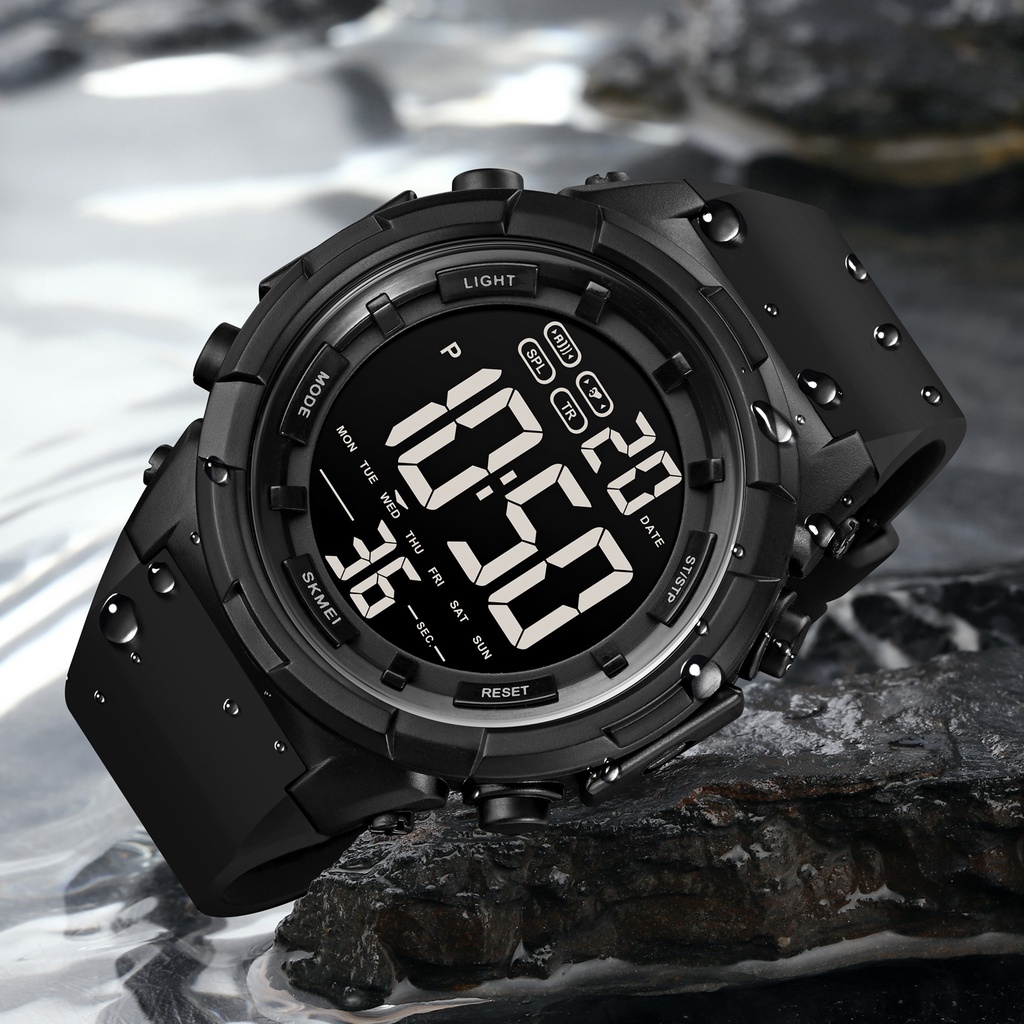 Đồng Hồ Điện Tử Thể Thao SKMEI Chống Nước 5 Thanh Silicon