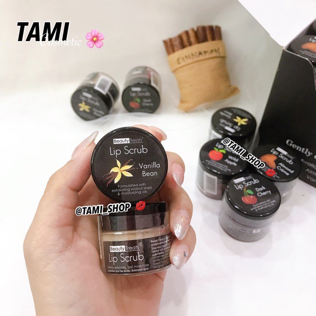 [Beman123]  TẨY TẾ BÀO CHẾT MÔI BEAUTY TREATS LIP SCRUB | BigBuy360 - bigbuy360.vn