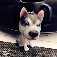 Bộ 4 Móc khoá chó ( pug+ husky+ poodle + golden)