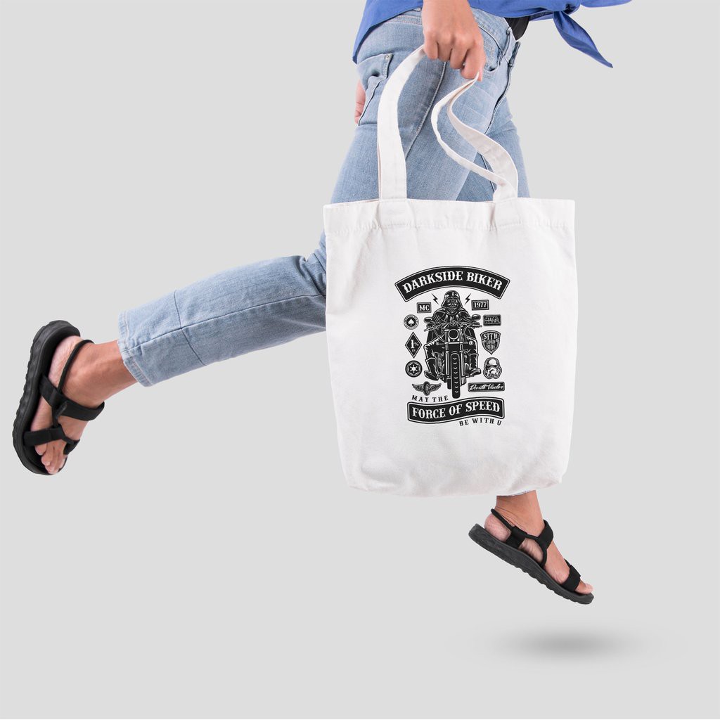  Túi tote custom in hình Darkside Biker