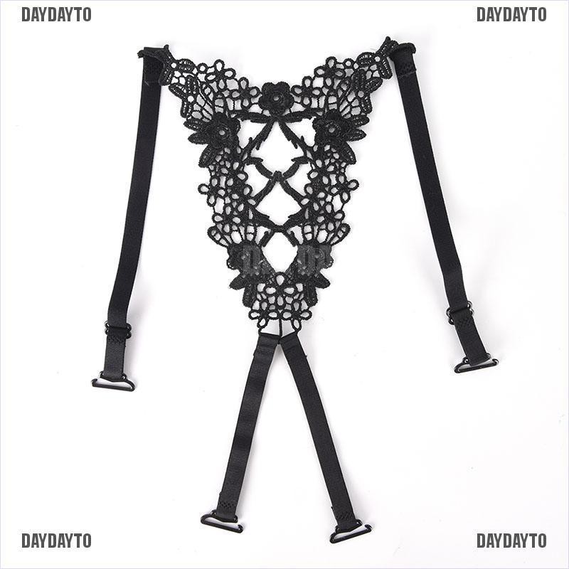 Daydayto Áo lót Hình Bướm Dây Chéo Sau Lưng Gợi Cảm Có Khóa Cài