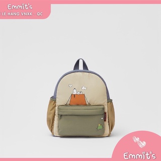 Balo cho bé in hình chó snoopy xuất xịn bl35