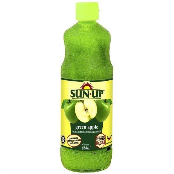 Nước ép trái cây cô đặc SUN UP - Táo xanh 850 ml - SSU014