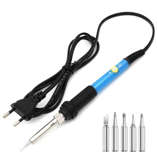 Bộ Tay Hàn Mỏ Hàn điện/ Hàn chì có điều chỉnh nhiệt độ 60W TQ936