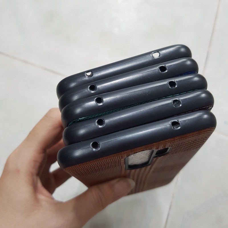 Ốp Xiaomi Redmi Note 8pro dẻo kiểu giả vải thời trang