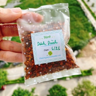 Hạt dành dành tạo màu vàng tự nhiên gói 20gr