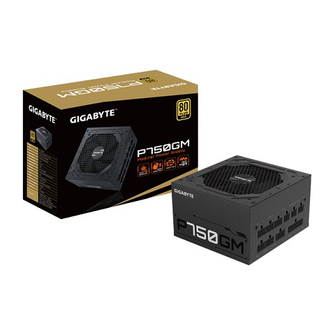 PSU Máy tính Gigabyte P750GM 750W 80Plus Gold Full Modular