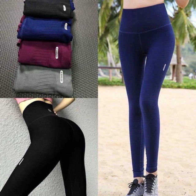 [ Freeship - Hàng Nhập Khẩu ]  Quần Dài Legging Tập Thể Thao Nữ Cao Cấp Gen Bụng Tôn Mông Đồ Tập Gym Tập Yoga