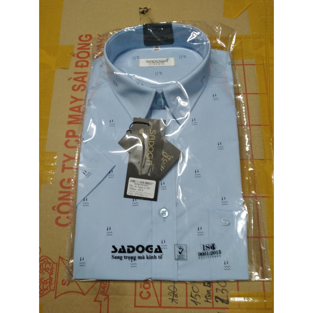 Áo Sơ mi nam Sadoga dáng xuông - Hàng cao cấp | BigBuy360 - bigbuy360.vn