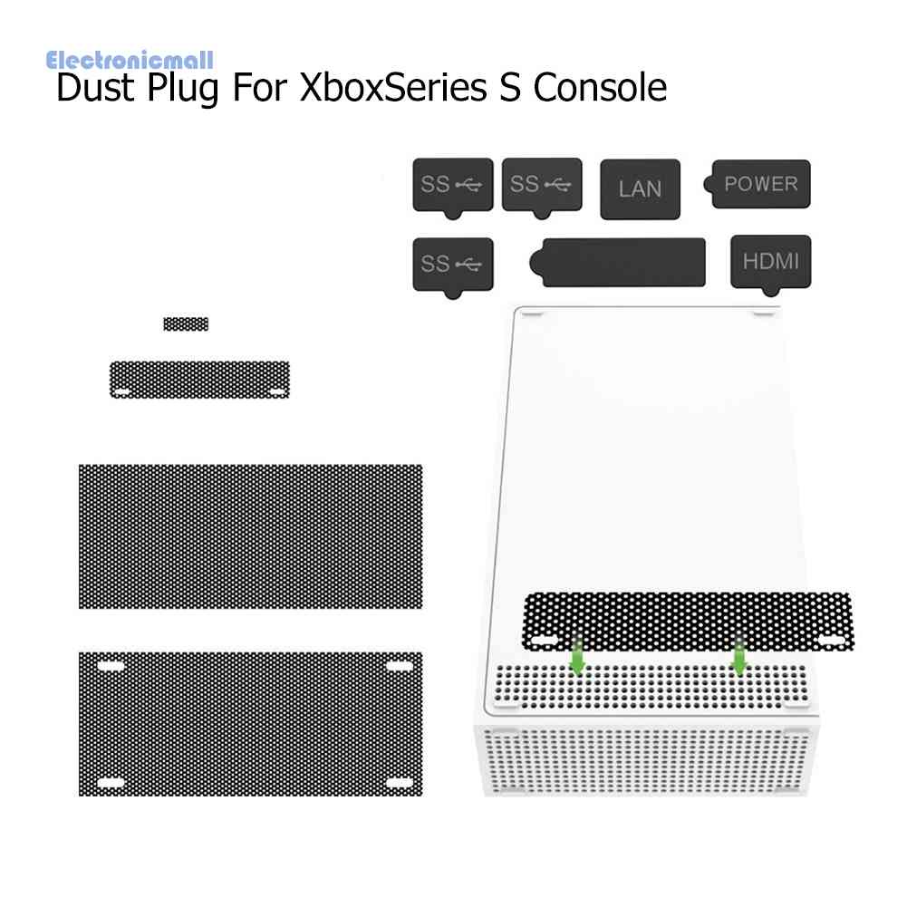 Set 11 Vỏ Bọc Chống Bụi Bẩn Cho Máy Chơi Game Xbox S ElectronicMall01.vn