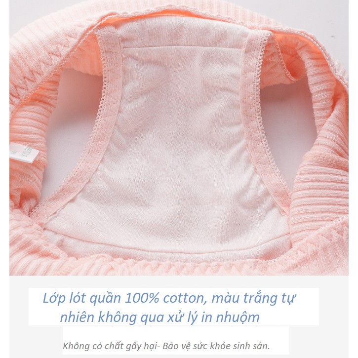 Quần Lót Chống Tràn Nguyệt San Cotton Tăm P152