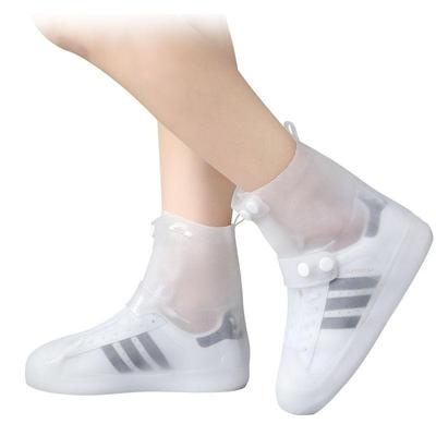 Giày Mưa Nữ Hàn Quốc dễ thương Silicone bao giày chống thấm nước Ngày mưa chống trượt dày chống mài mòn người lớn mưa ch