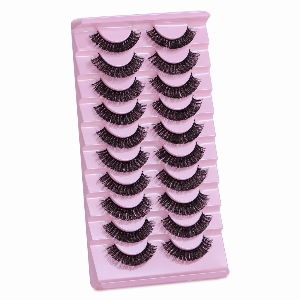 Lông Mi Giả 3D Uốn Cong Lông Chồn Nga