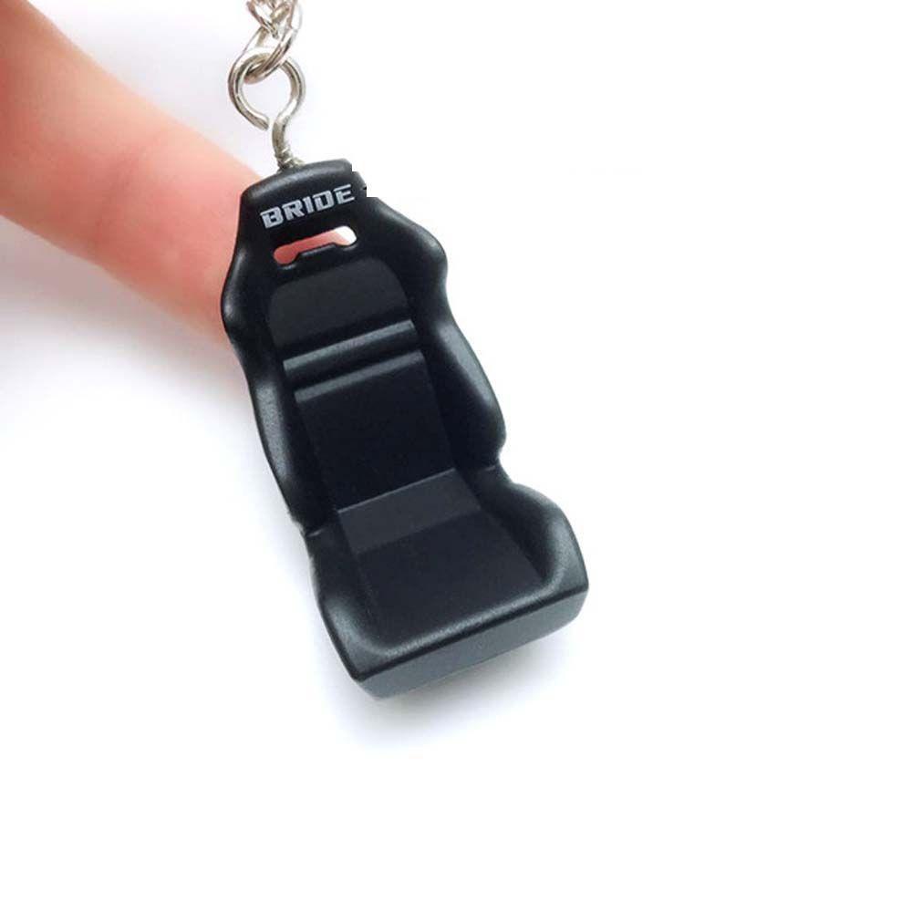 Móc Khóa Mini Hình Ghế Ngồi Xe Đua Sáng Tạo Vui Nhộn