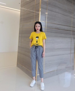 [ĐẸP ĐỘC LẠ] Bộ đồ CHIC siêu dễ thương