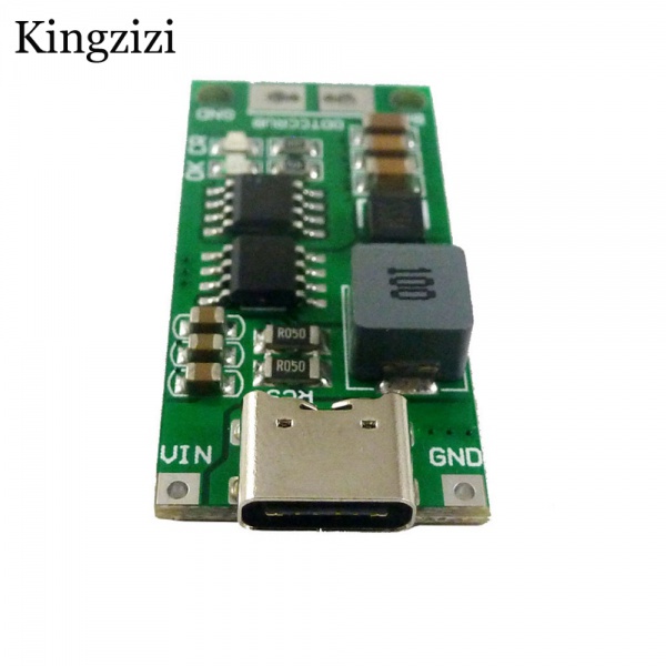 Bộ Sạc Pin Li-ion 2S 3S 4S Type-C Sang 8.4v 12.6V 16.8v 7.4V 11.1v 14.8v 18650