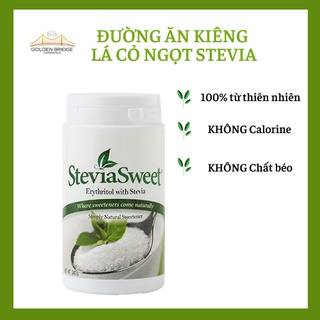 Đường ăn kiêng lá cỏ ngọt Stevia không chất béo xuất xứ Mỹ lọ 240g