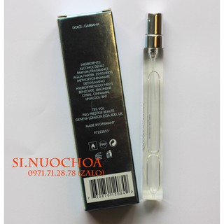 [ Auth ] Nước Hoa mini Dolce & Gabbana LIGHT BLUE 10ml