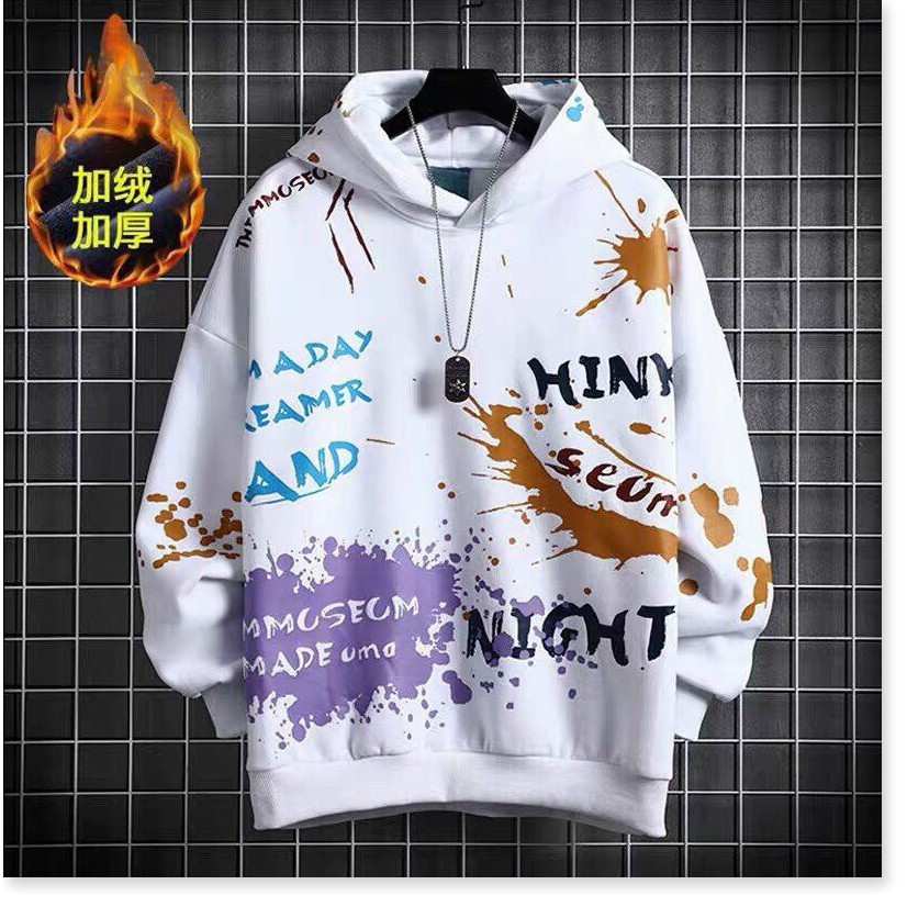 ÁO HOODIES NAM HỌA TIẾT CÁ TÍNH FROM TO Y HÌNH CHẤT NỈ THẤM HÚT MỒ HÔI CỰC TỐT  THỜI TRANG KME.STORE