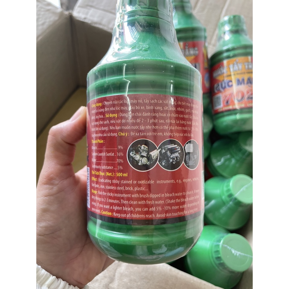 Chai tẩy trắng 702[Tẩy cực mạnh]
