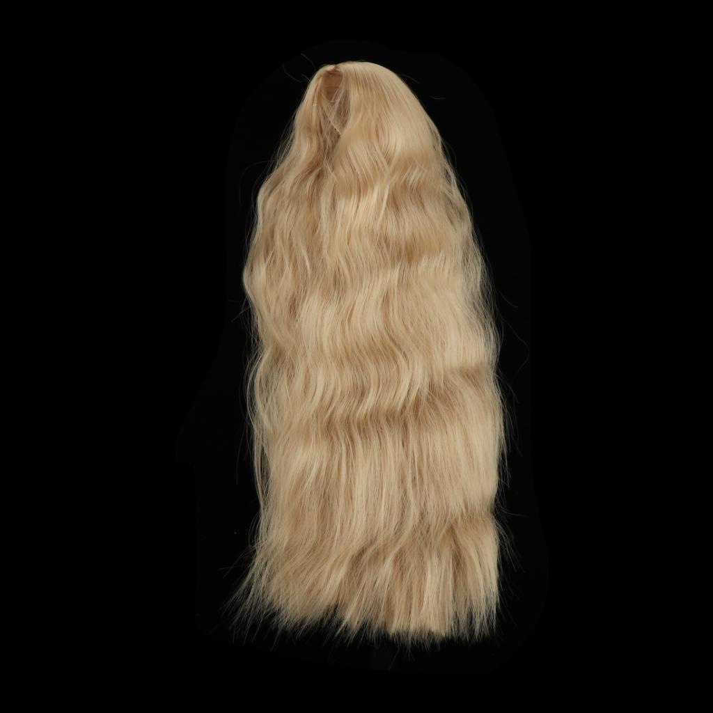 Tóc Giả Xoăn Màu Nâu Cho Búp Bê Tỉ Lệ 1 / 3