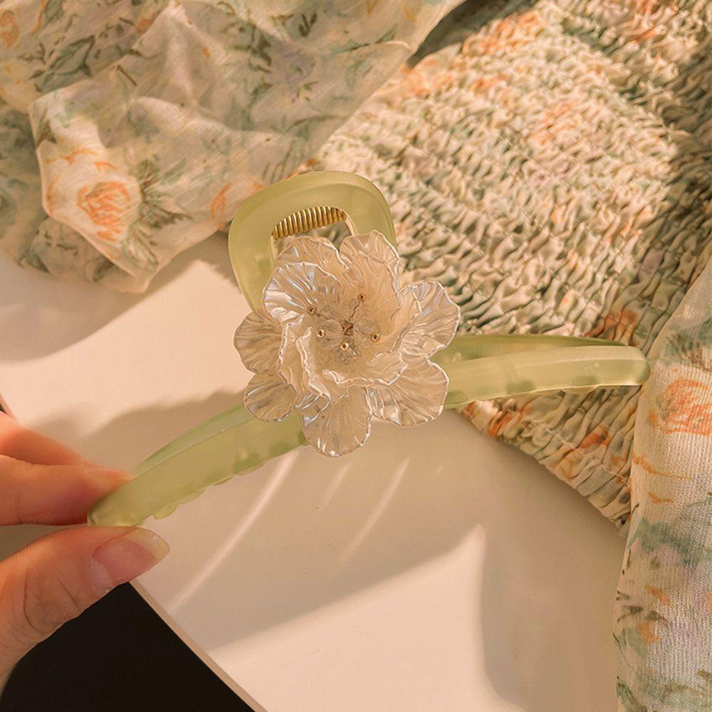 Kẹp Bắt Cá Mập Bằng Acrylic Chống Trượt Thiết Kế Thanh Lịch Cho Nữ OSIER1