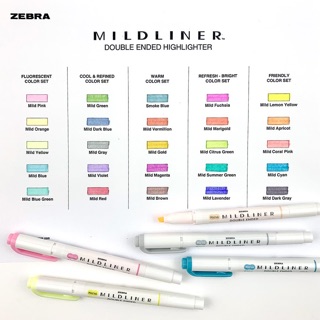 (Chính hãng- có bill) SET BÚT HIGHLIGHT ZEBRA MILDLINER