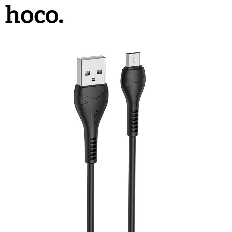 Combo cốc sạc và cáp sạc Hoco HK2 Micro 3.4A được thiết kế với chân sạc dạng dẹt