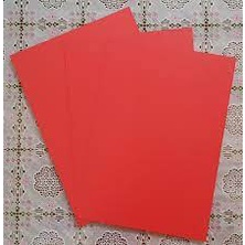 (Bán lẻ) 10 tờ bìa ngoại đơn sắc màu đen, đỏ, cam, khô a4 đẹp.