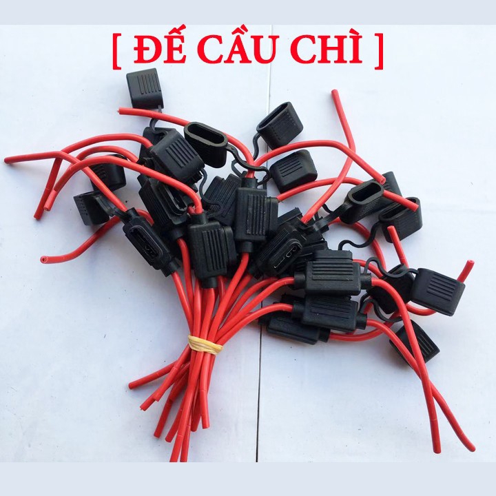 Rắc Cắm Cầu Chì (Cái) Dây Đế Cầu Chì Ô TÔ Dây cầu chì