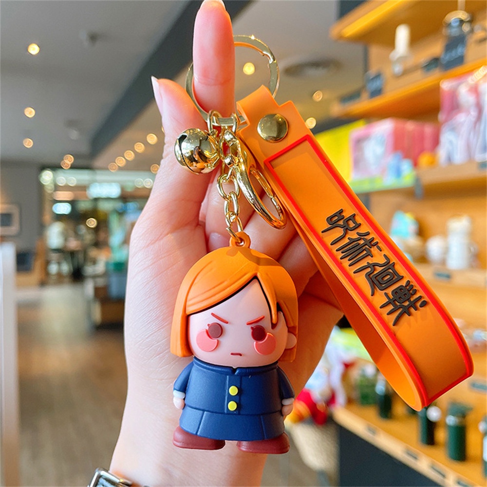 Móc khóa hình nhân vật anime Jujutsu Kaisen phong cách dễ thương độc đáo