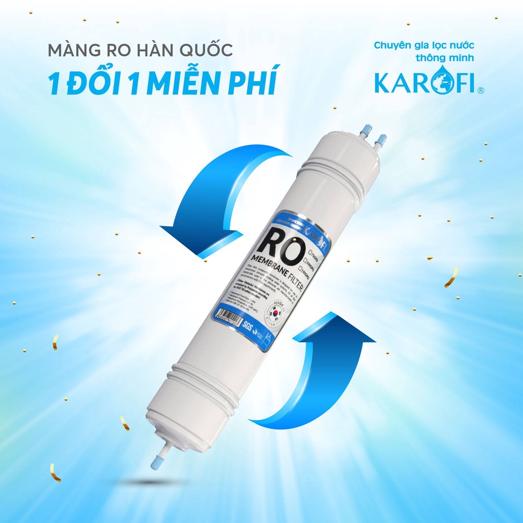 Lõi Lọc Nước Karofi Số 4 Màng RO Đúc Nguyên Khối