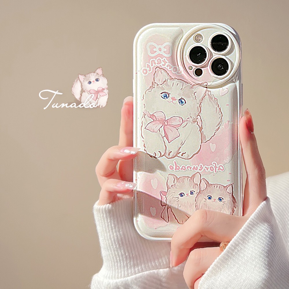 Ốp lưng iPhone Mèo hồng dễ thương 13/13promax/12/12pro/12promax/11/11promax/X/Xs/Xsmax/7plus/8plus