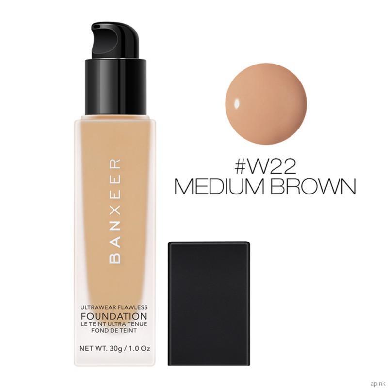 [EXO] BANXEER Liquid Foundation Concealer Matte Velvet Moisturizing Makeup Foundation 30ml