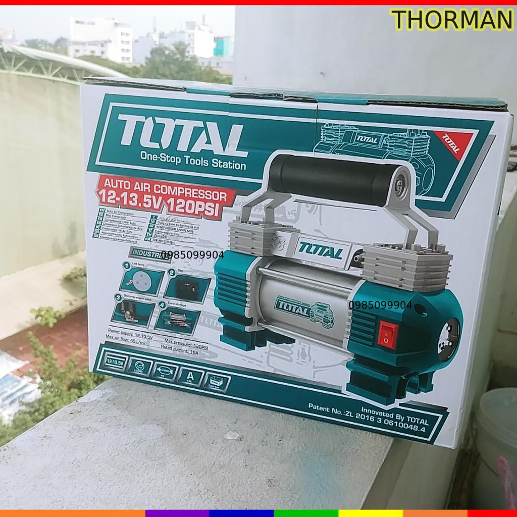 12V Máy bơm hơi lốp xe ô tô Total TTAC2506T