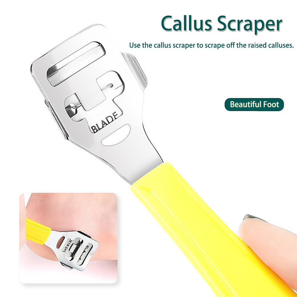 Bộ 8/10 dụng cụ chăm sóc bàn chân và tẩy tế bào chết cho nam nữ TOGEWITHU