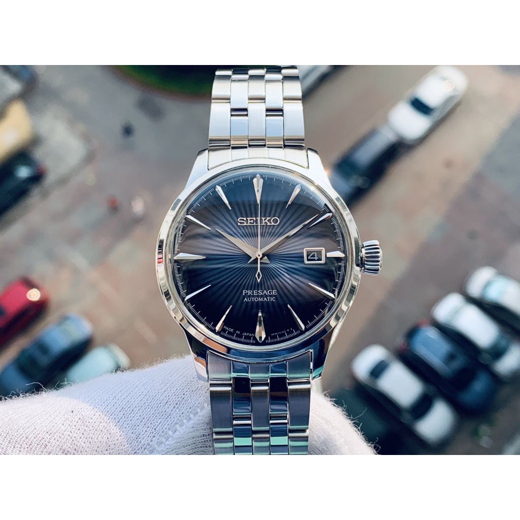 Đồng Hồ Nam Seiko Presage Automatic Sang Trọng Dây Kim Loại